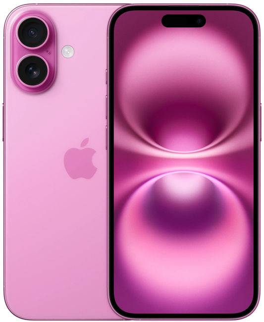 Мобилен телефон Apple iPhone 16, 128GB, розов, спецификация за Индия MYEA3HN/A