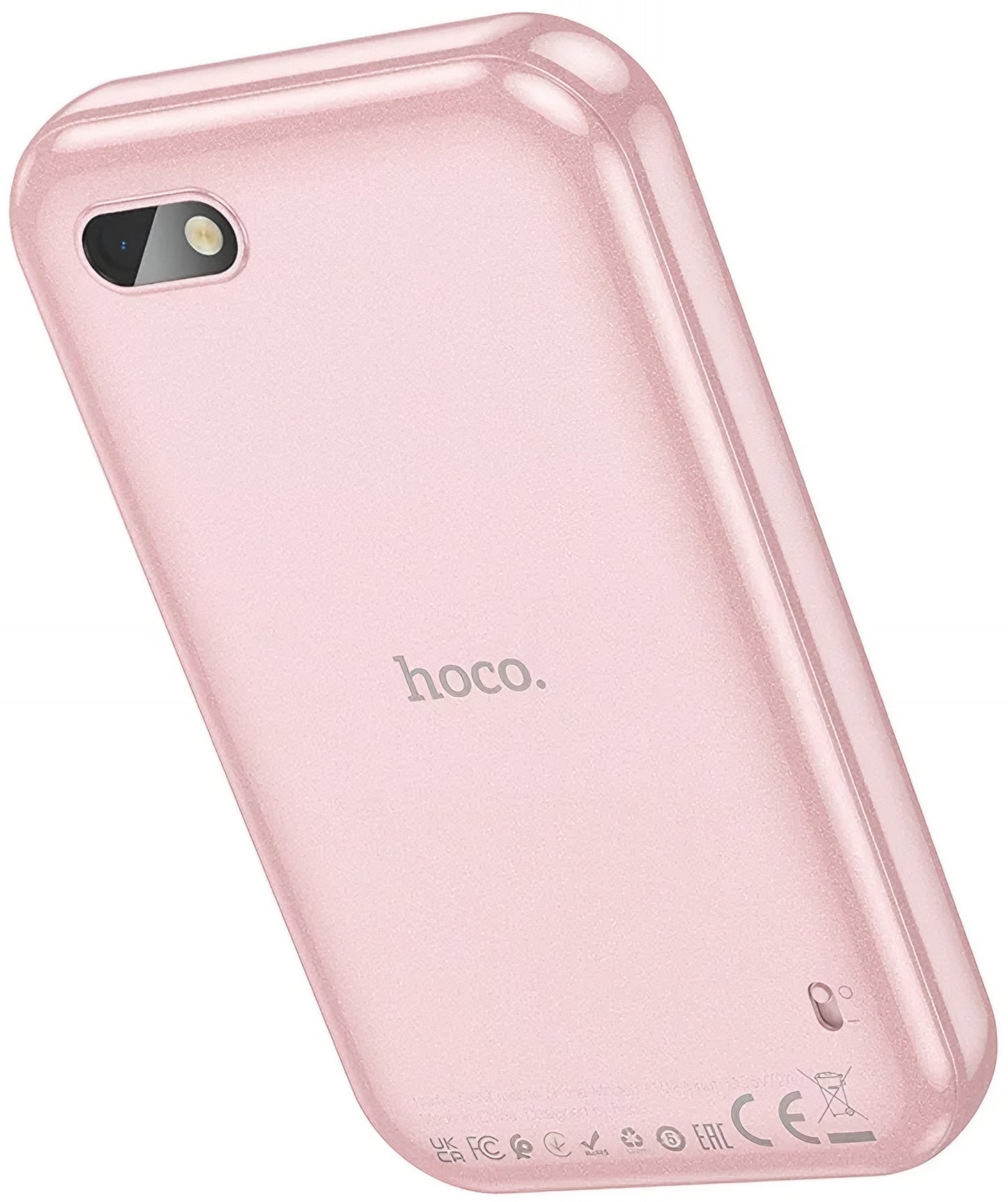 Мобилен телефон HOCO Y102 Kids, 2G, Дисплей 2.8 инча, Розов