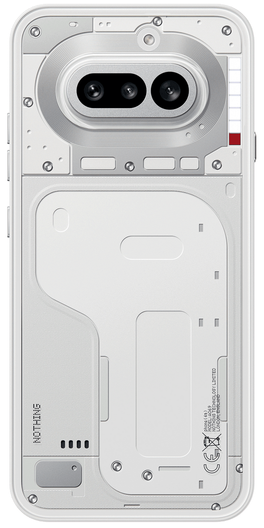 Мобилен телефон Nothing Phone (4a), 256GB, 12GB, White A10400279