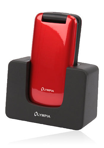 Мобилен телефон Olympia Primus Dual SIM, Червен 2233