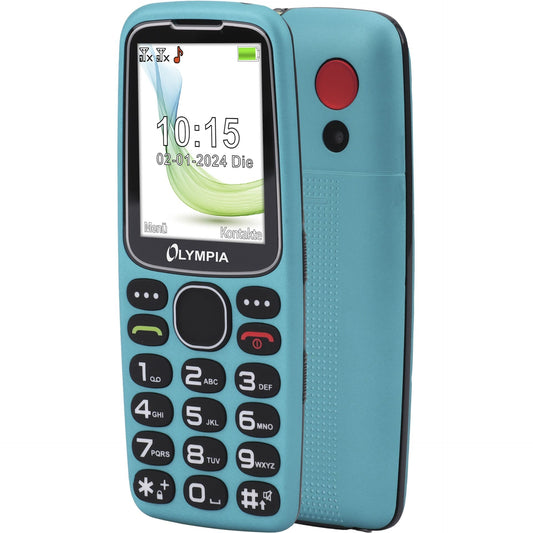Мобилен телефон Olympia Star, 32MB, Тюркоаз 2245