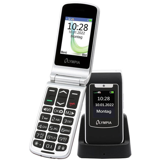 Мобилен телефон Olympia Style Duo, 48MB, Черен 2299