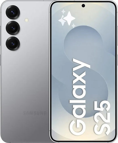 Samsung Galaxy S25 Mobile Phone, 128GB, 12GB, Silver Shadow DACH SM-S931BZSDEUE