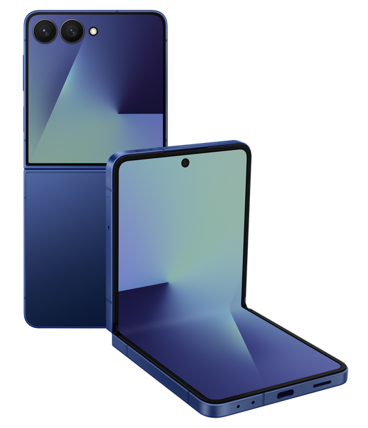 Мобилен телефон Samsung Galaxy Z Flip7, 512GB, 12GB, Blue Shadow EU SM-F766BDBHEUE