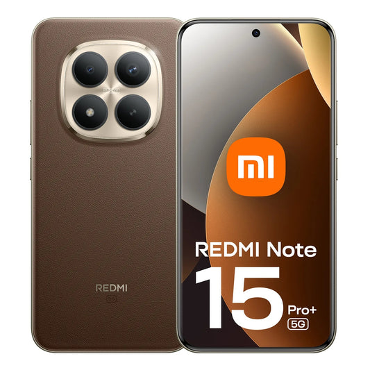 Мобилен телефон Xiaomi Redmi Note 15 Pro+ 5G, 256GB, 8GB, Brown MZB0MIGEU