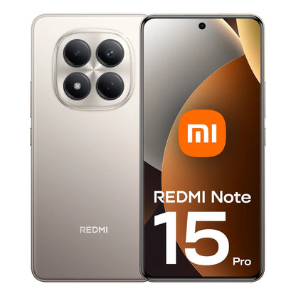 Мобилен телефон Xiaomi Redmi Note 15 Pro 4G, 256GB, 8GB, Titanium MZB0MGWEU