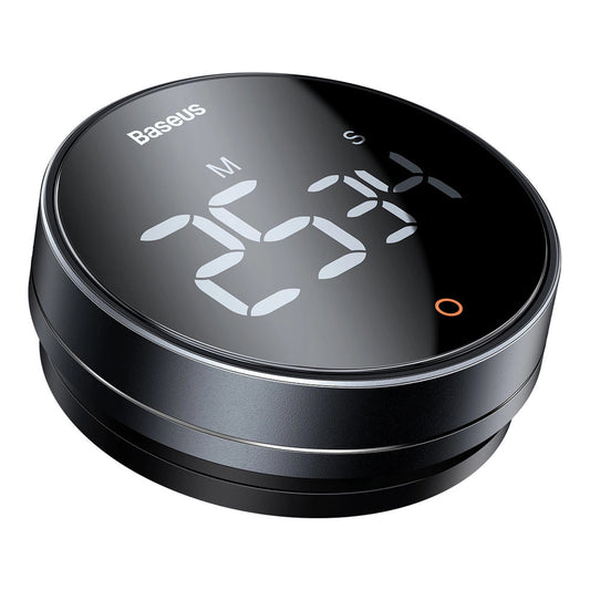 Таймер Temporizator Baseus Heyo Rotation Pro, Черен FMDS000013