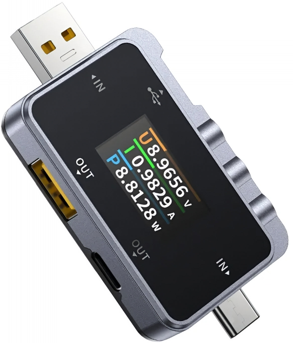 Тестер за сервиз Fnirsi FNAC-28, USB-A / USB-C