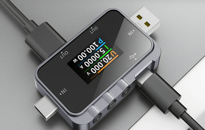 Тестер за сервиз Fnirsi FNAC-28, USB-A / USB-C