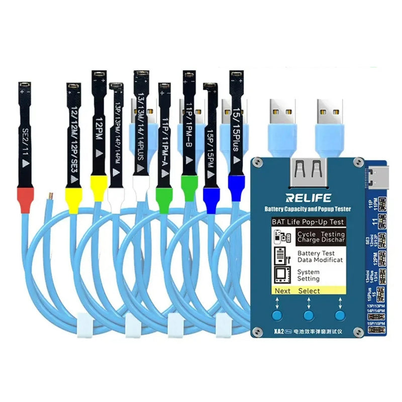 Тестер за сервиз Relife XA2 Pro за батерия Apple iPhone 11 - 15 серии