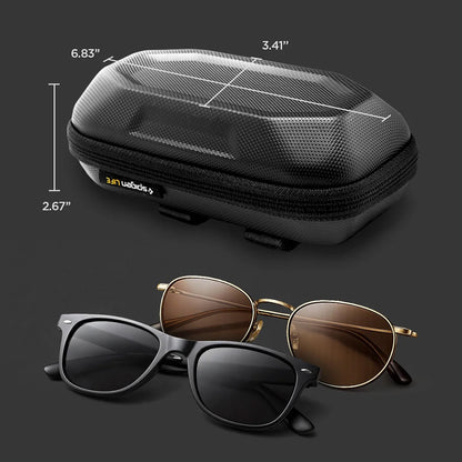 Калъф за очила Spigen LF520, 224.8mm x 86.9mm x 69.9mm, Черен ACS09444