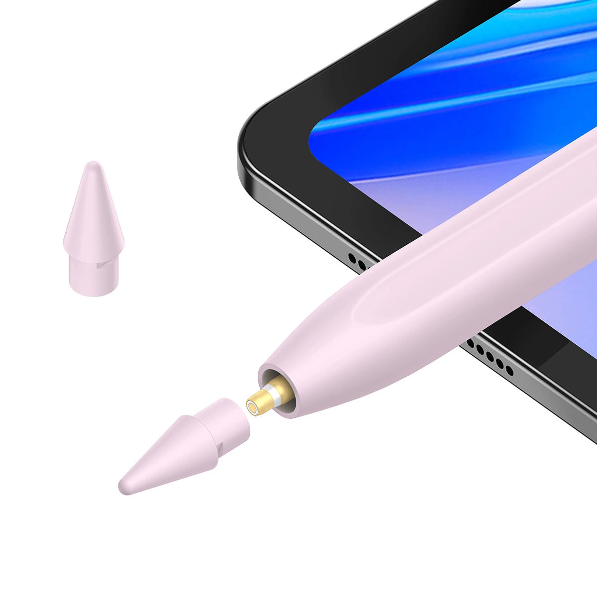 Touch Pen Baseus Smooth Writing 2 Series за Apple iPad, Активна безжична версия, Розов SXBC060104