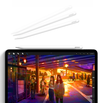 Тъч писалка Joyroom JR-X9S Pro за Apple iPad, Активна версия, бяла
