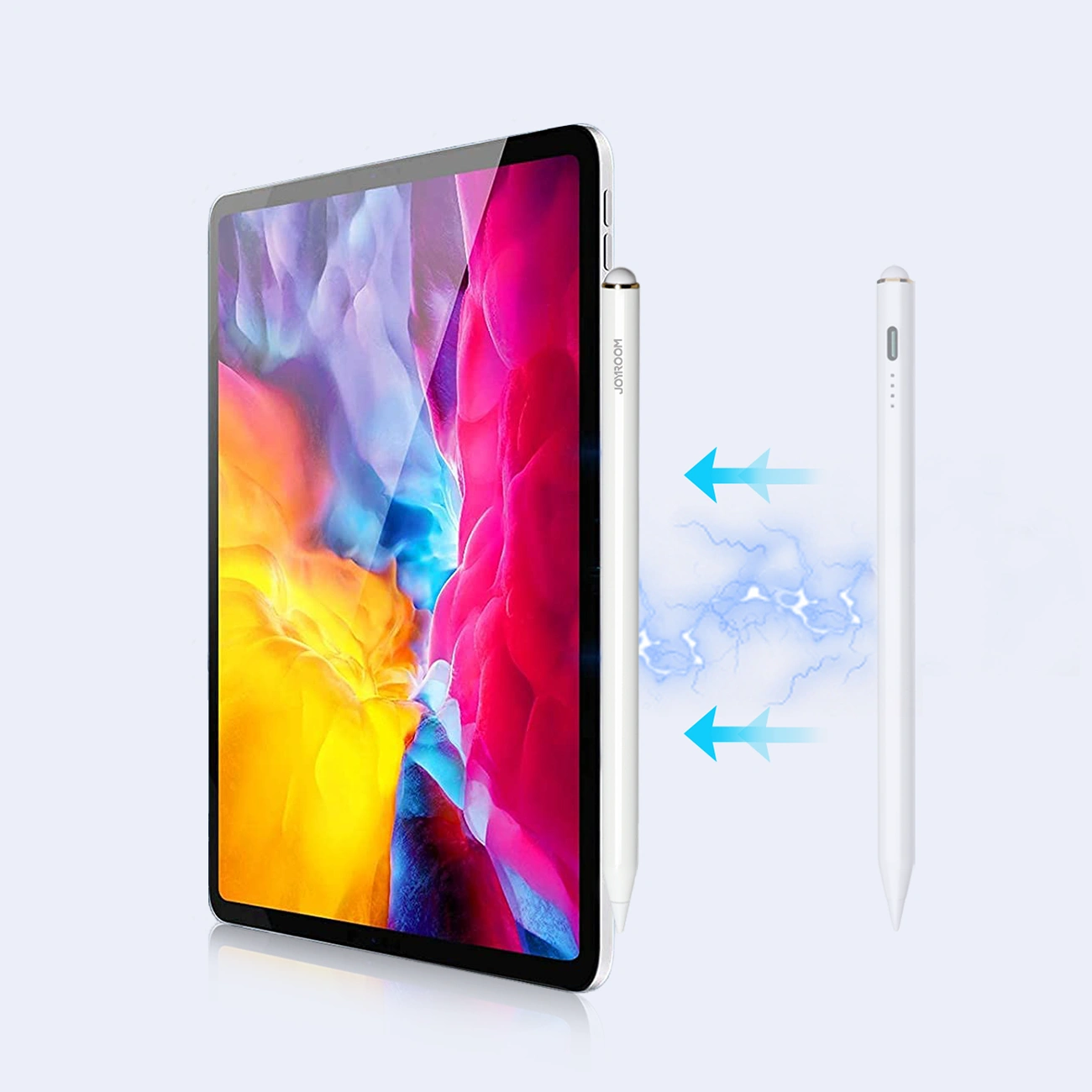 Тъч Пен Joyroom JR-X9S за Apple iPad, Активна версия, Бял
