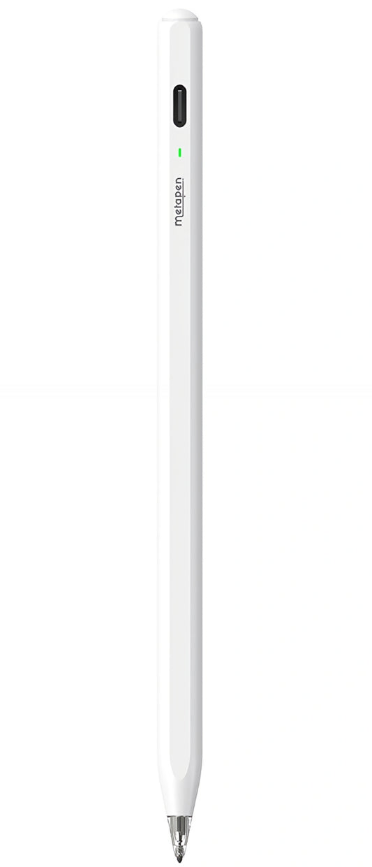 Touch Pen Metapen Air8 Pro for Apple iPad, Active Version, White ME-APP172