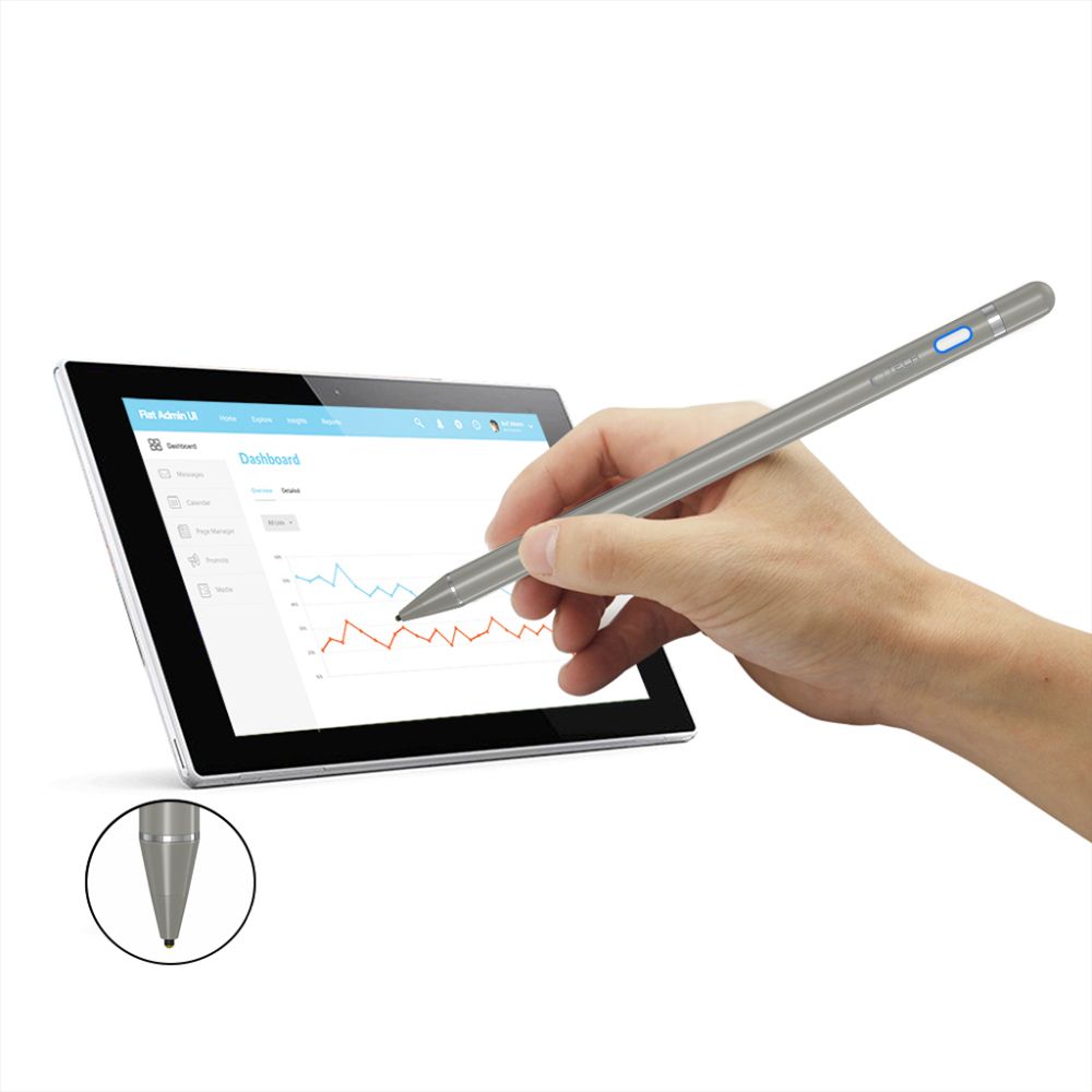 Писалка Touch Pen Tech-Protect Active, сива 