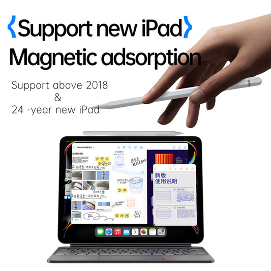 Touch Pen Techsuit AP01 Pro за Apple iPad, Активна версия, Бял