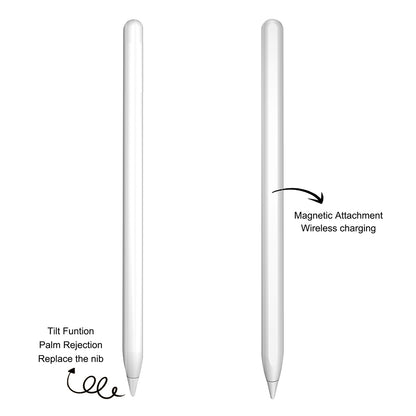 Touch Pen Techsuit M2 за Apple iPad, Активна версия, Бял