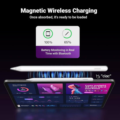 Touch Pen UGREEN за Apple iPad, Активна версия, Бял