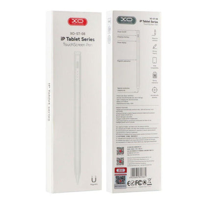 Touch Pen XO Design ST-08 за Apple iPad, Активна версия, Бял