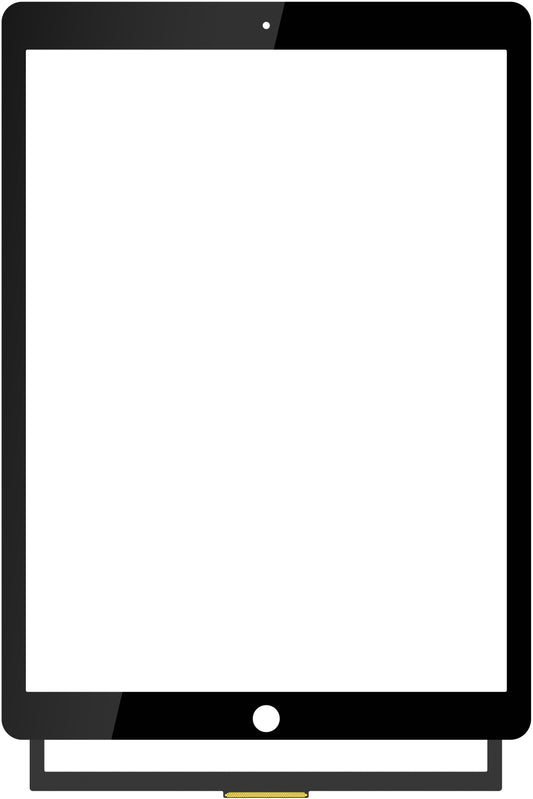 Touchscreen Forward Guard OCA за Apple iPad Pro 12.9 (2017), Черен