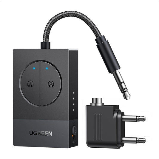 Bluetooth трансмитер UGREEN BT305 (65706), AUX, Черен