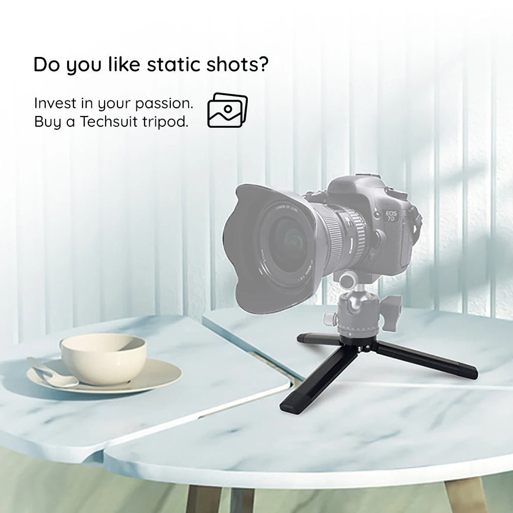 Статив 1/4inch Techsuit TPD2, Черен