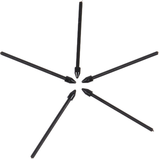 OEM върх за тъч писалка за Samsung Galaxy S24 Ultra S928 / S23 Ultra S918 / S22 Ultra 5G S908 / S21 Ultra 5G G998, комплект от 5 броя, черен