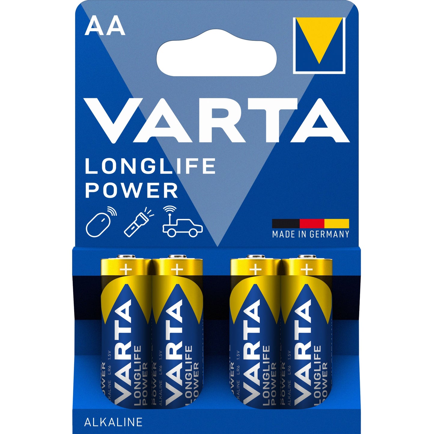 Varta Longlife Power Batteries 4906, AA / LR6, комплект 4 броя 04906121414