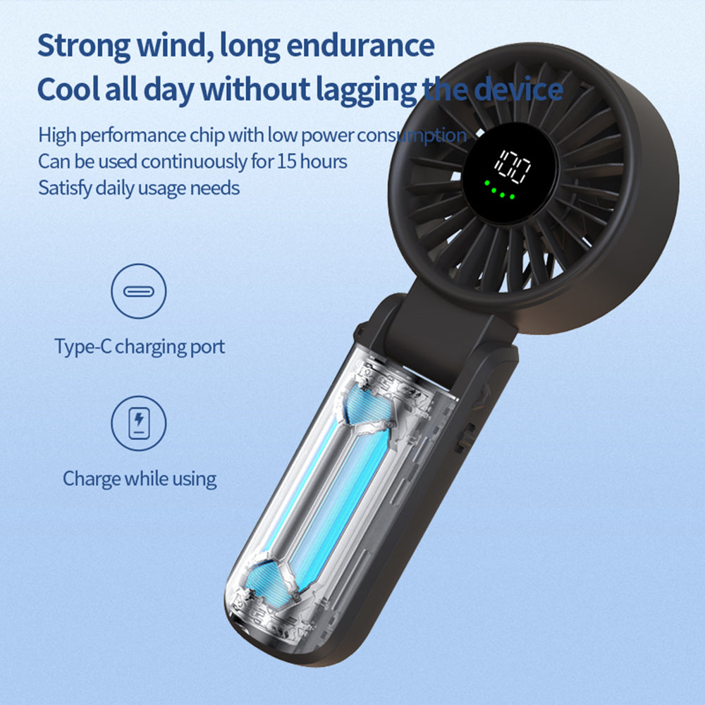 Techsuit A10 Portable Fan, White