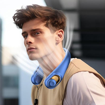 Преносим вентилатор Techsuit S9, черен