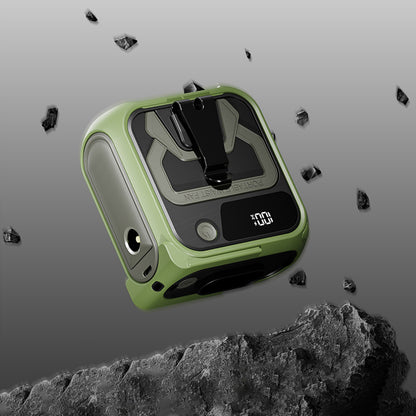 Преносим вентилатор Techsuit Z13 с външна батерия 10000mAh, Сив