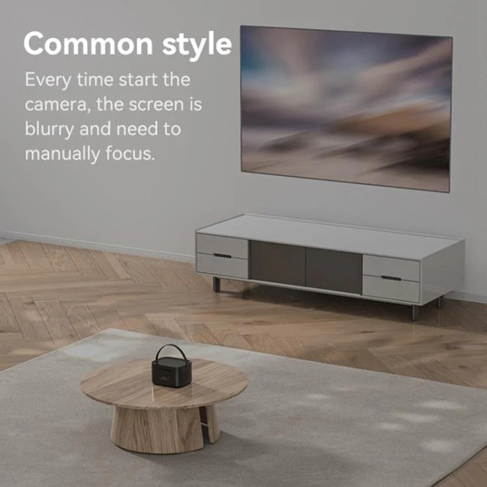 Yesido TV13 Projector, 720P, 190ANSI, Android 9.0, White